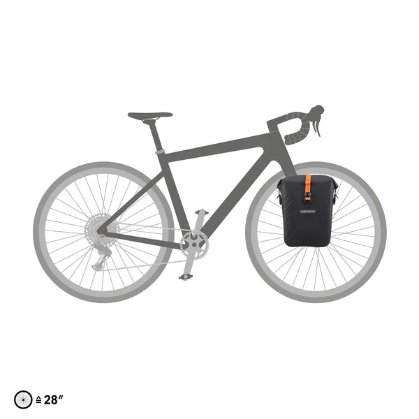 Sacoche de Porte-Bagages ORTLIEB GRAVEL PACK QL 2.2 14.5 L Noir - Image 7