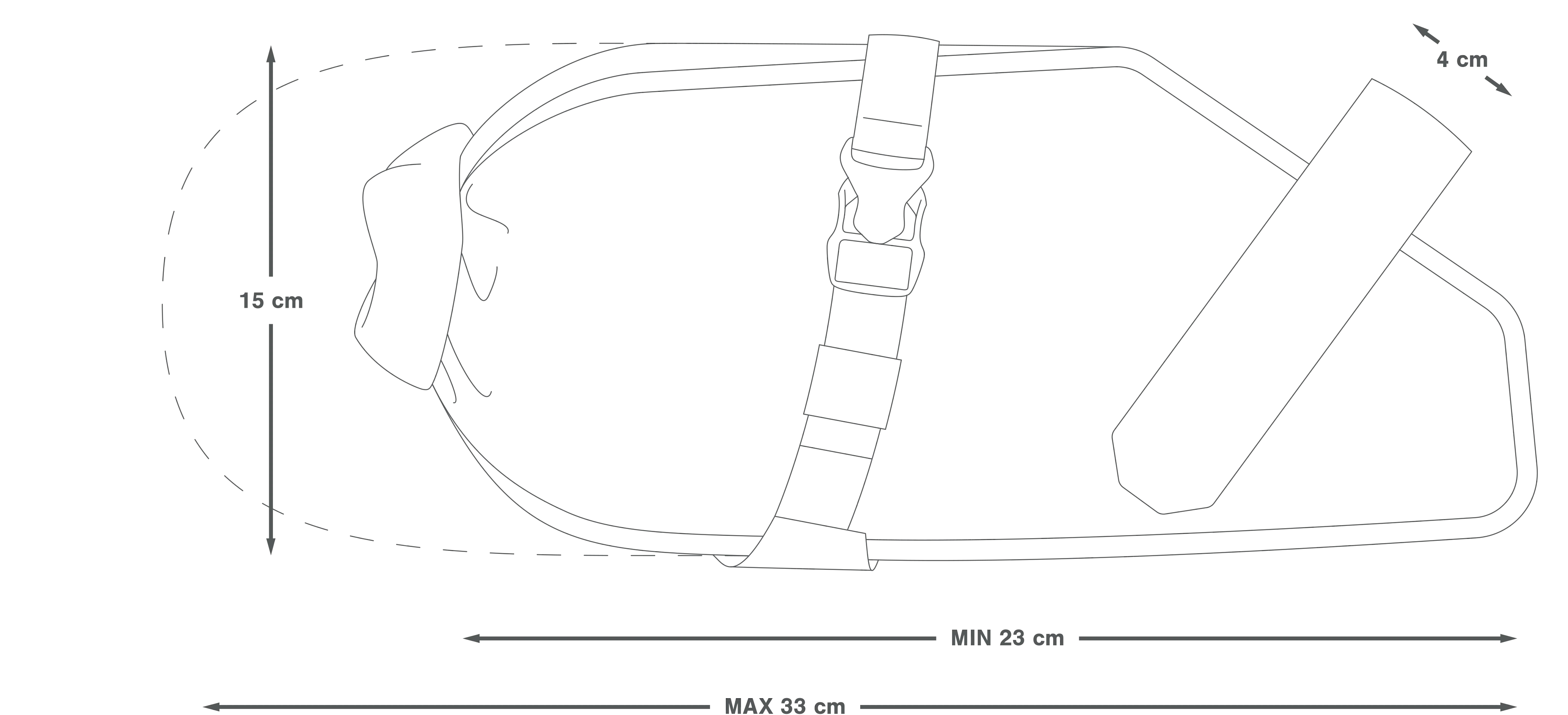 Sacoche de Selle APIDURA RACING SADDLE PACK 5 L Noir - Image 6
