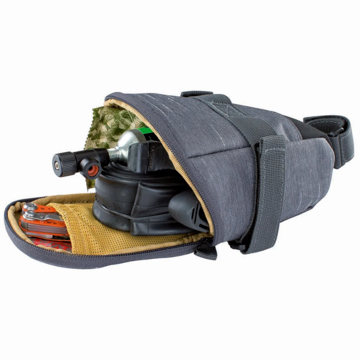 Sacoche de Selle EVOC SEAT BAG TOUR L Gris - Image 3