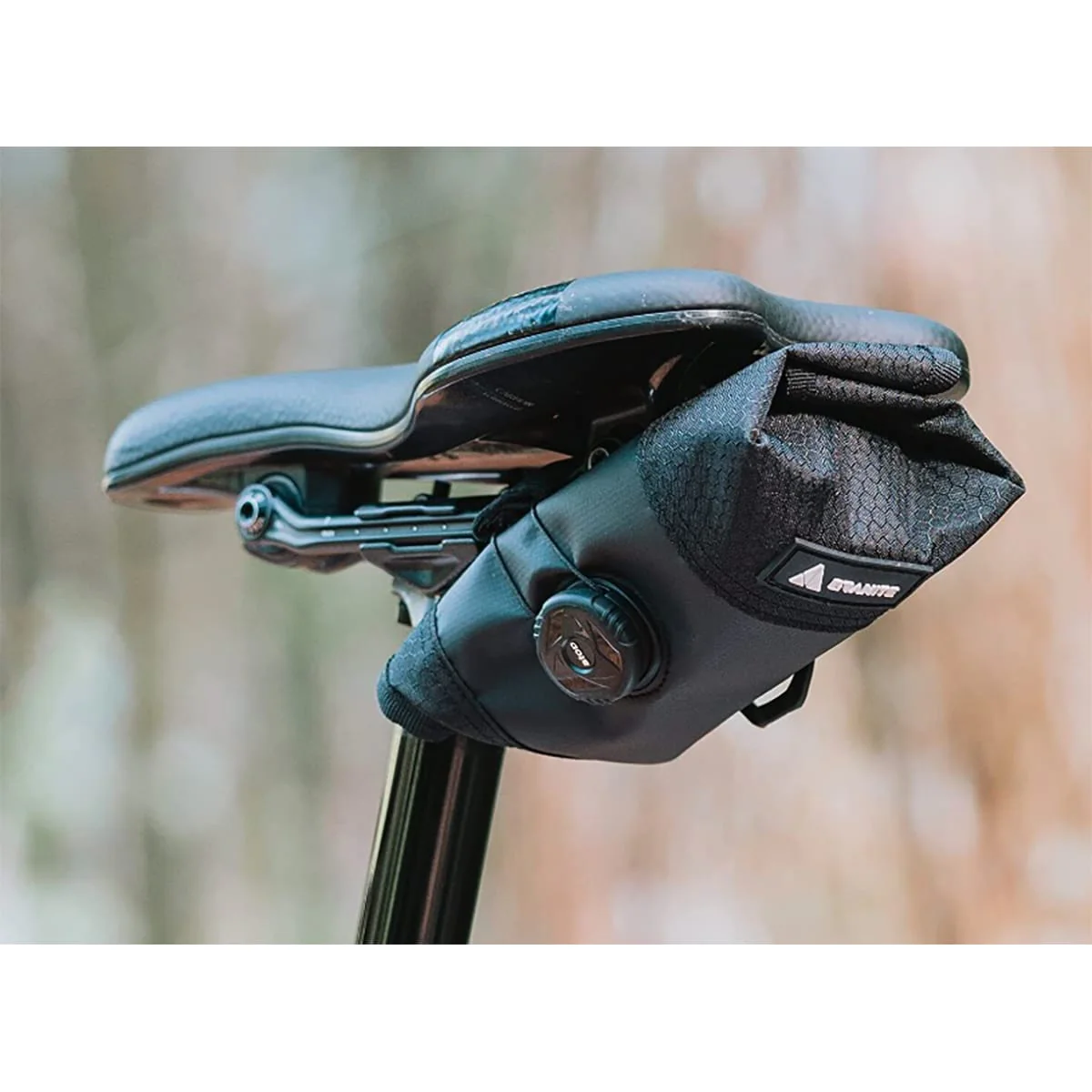 Sacoche de selle GRANITE DESIGN ROLL-UP Noir - Image 3