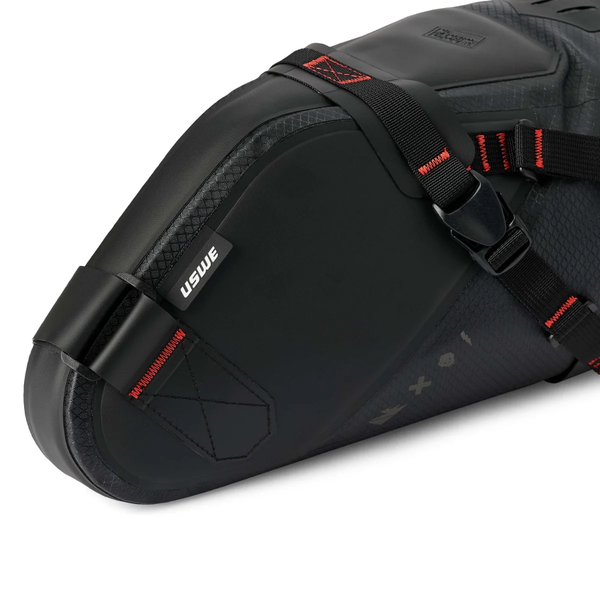 Sacoche de Selle USWE ROLLTOP SADDLE BAG 9 L Noir - Image 3