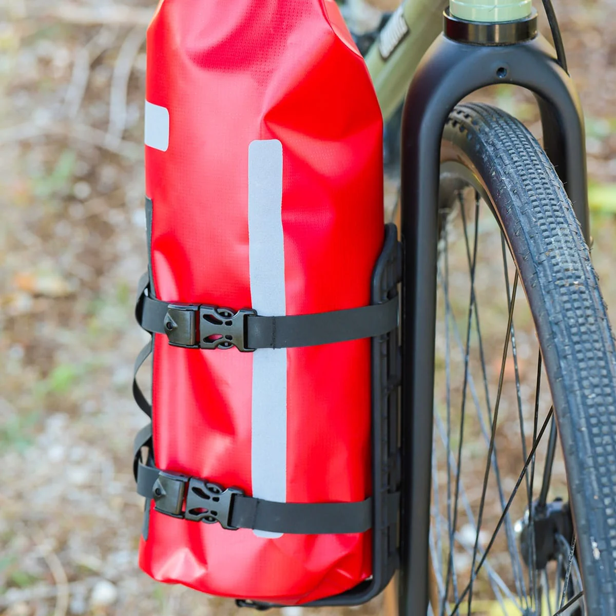 Sacoche et Support de fourche  ZEFAL Z ADVENTURE FORK 6 L Rouge - Image 8