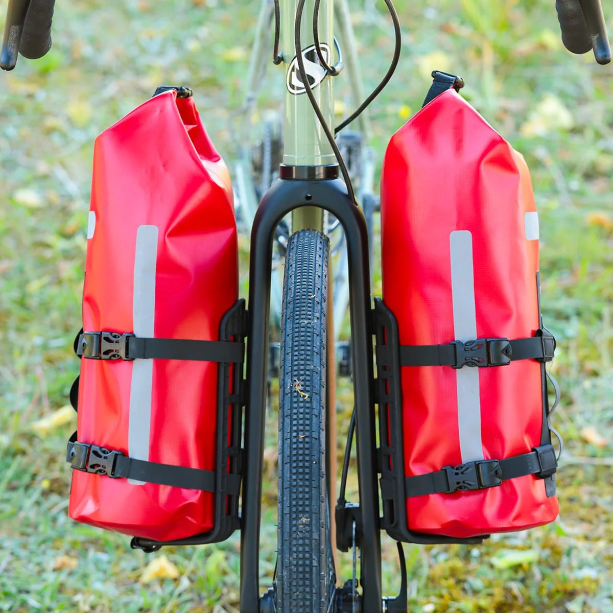 Sacoche et Support de fourche  ZEFAL Z ADVENTURE FORK 6 L Rouge - Image 9