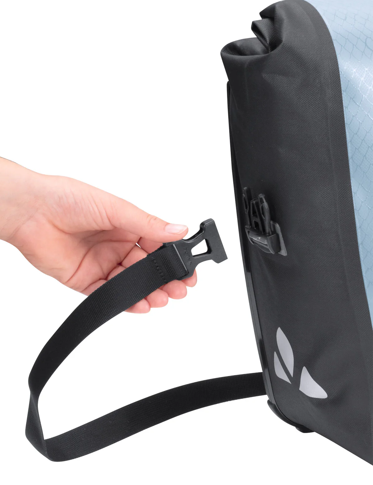 Paire de Sacoches de Porte-Bagages VAUDE AQUA FRONT 28 L Bleu Nordique - Image 3