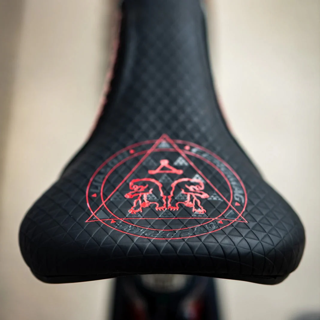 Selle CHROMAG OVERTURE Rails CrMo Noir/Rouge - Image 2