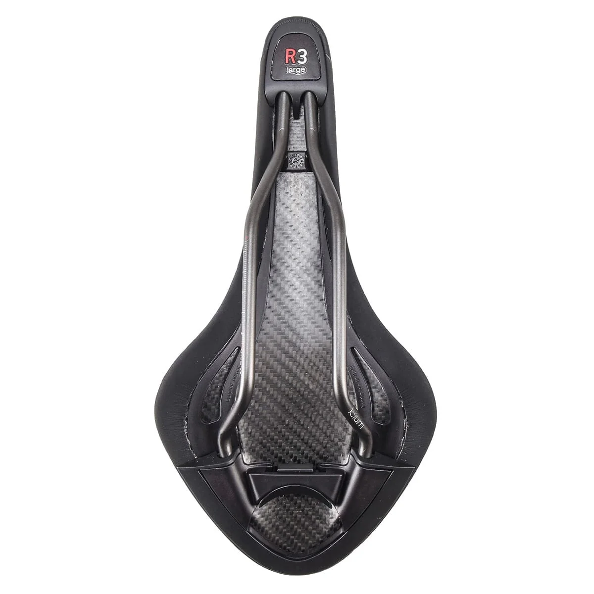 Selle FIZIK ARIONE R3 LARGE Rails Kium Noir - Image 5
