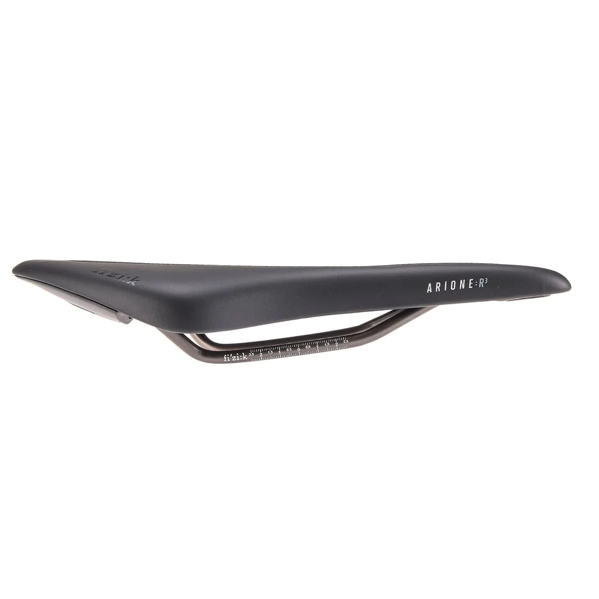 Selle FIZIK ARIONE R3 OPEN REGULAR Rails Kium Noir - Image 3