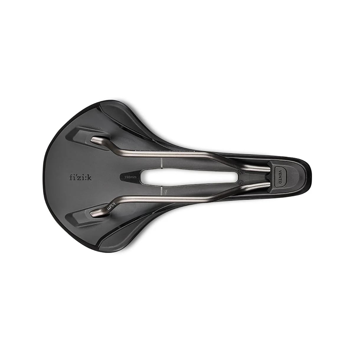 Selle FIZIK VENTO ANTARES R3 150mm Rails Kium Noir - Image 5