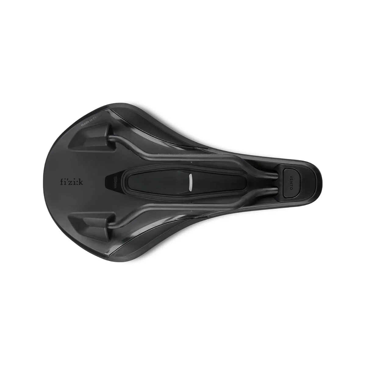 Selle FIZIK VENTO ARGO X1 140 mm Rails Carbone Noir - Image 4