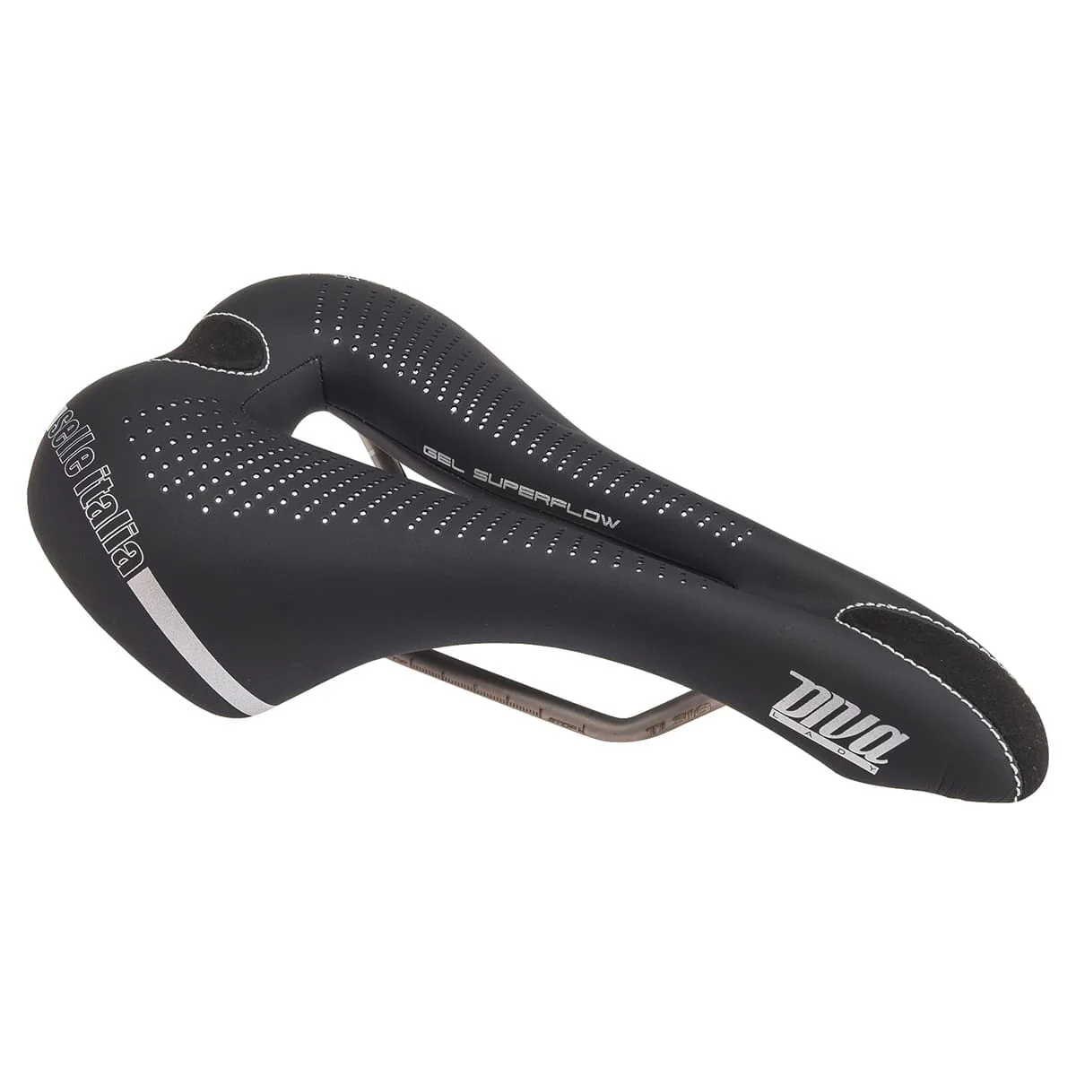 Selle SELLE ITALIA DIVA GEL SUPERFLOW L Femme Rails TI316