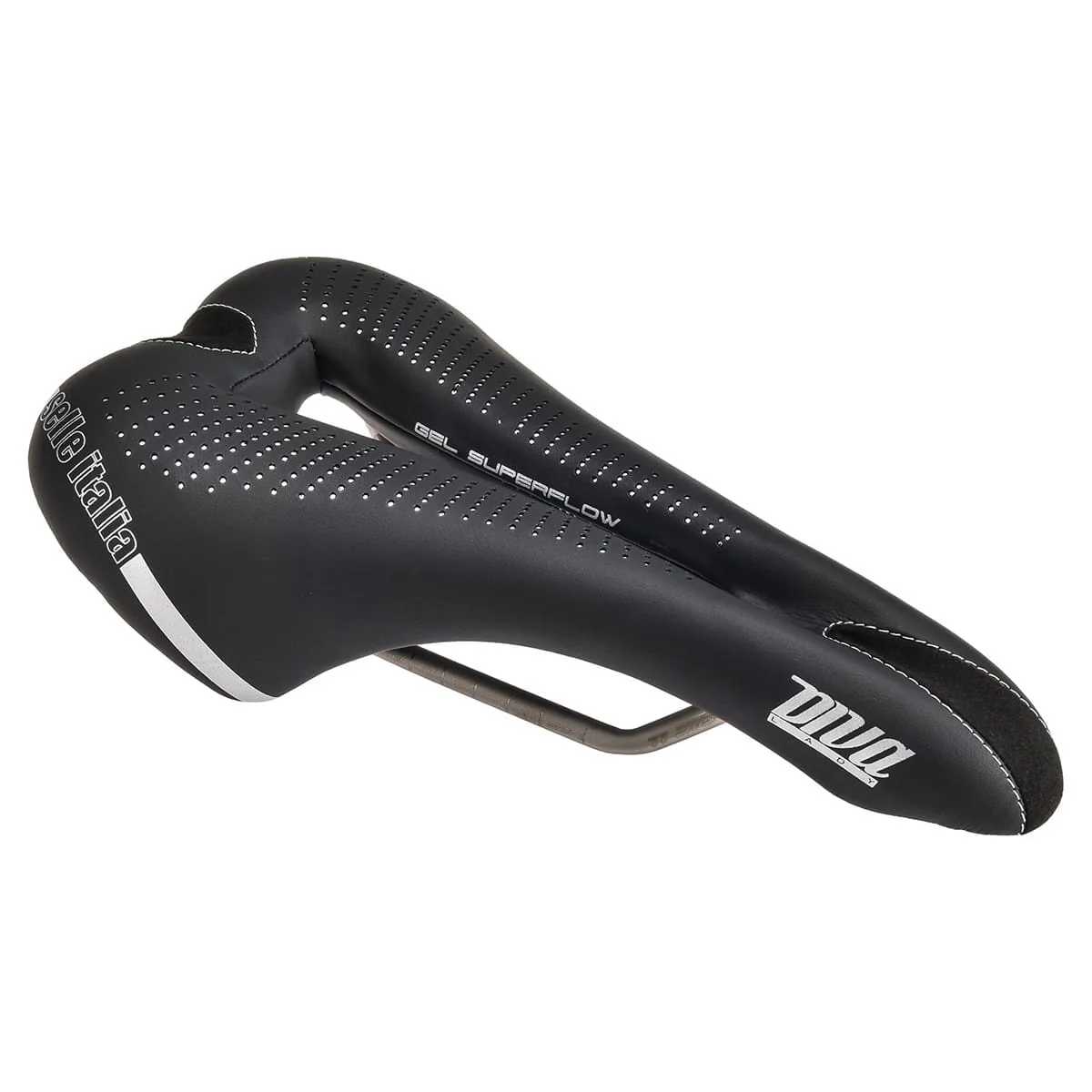Selle SELLE ITALIA DIVA GEL SUPERFLOW S Femme Rails TI316