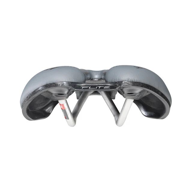 Selle SELLE ITALIA FLITE BOOST GRAVEL SUPERFLOW S Rails Ti316 Noir/Gris - Image 4