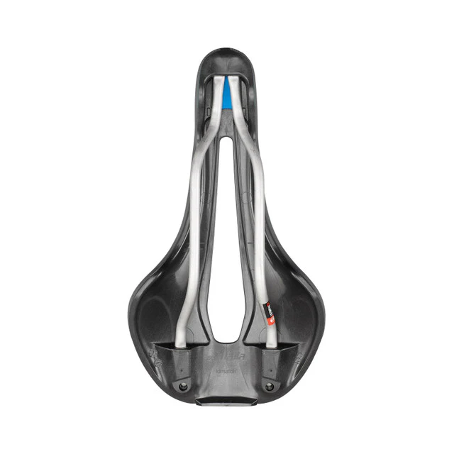 Selle SELLE ITALIA FLITE BOOST GRAVEL SUPERFLOW S Rails Ti316 Noir/Gris - Image 5