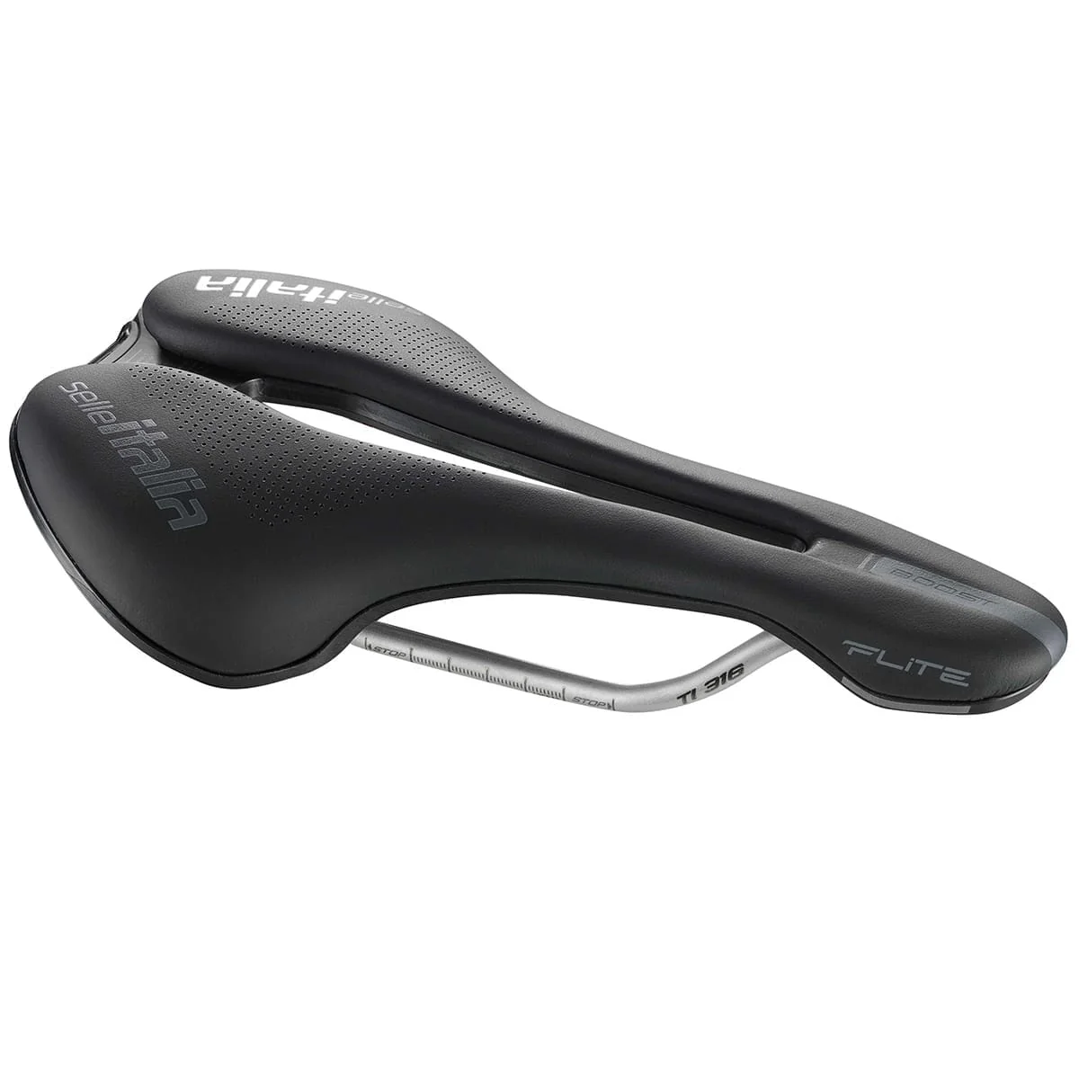 Selle SELLE ITALIA FLITE BOOST SUPERFLOW L Rails Ti316 Noir