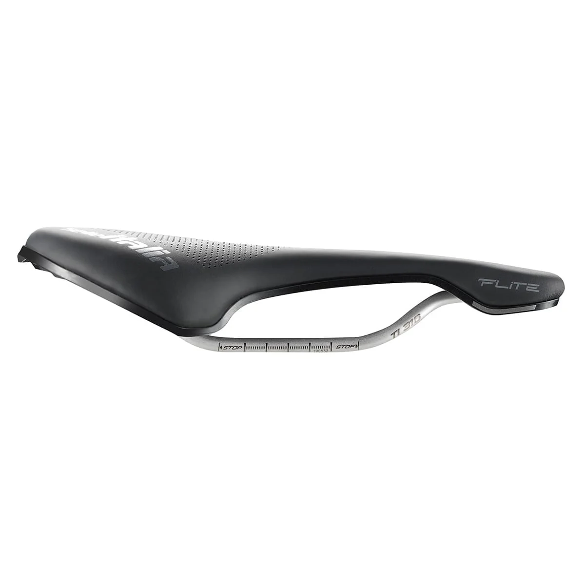 Selle SELLE ITALIA FLITE BOOST SUPERFLOW L Rails Ti316 Noir - Image 2