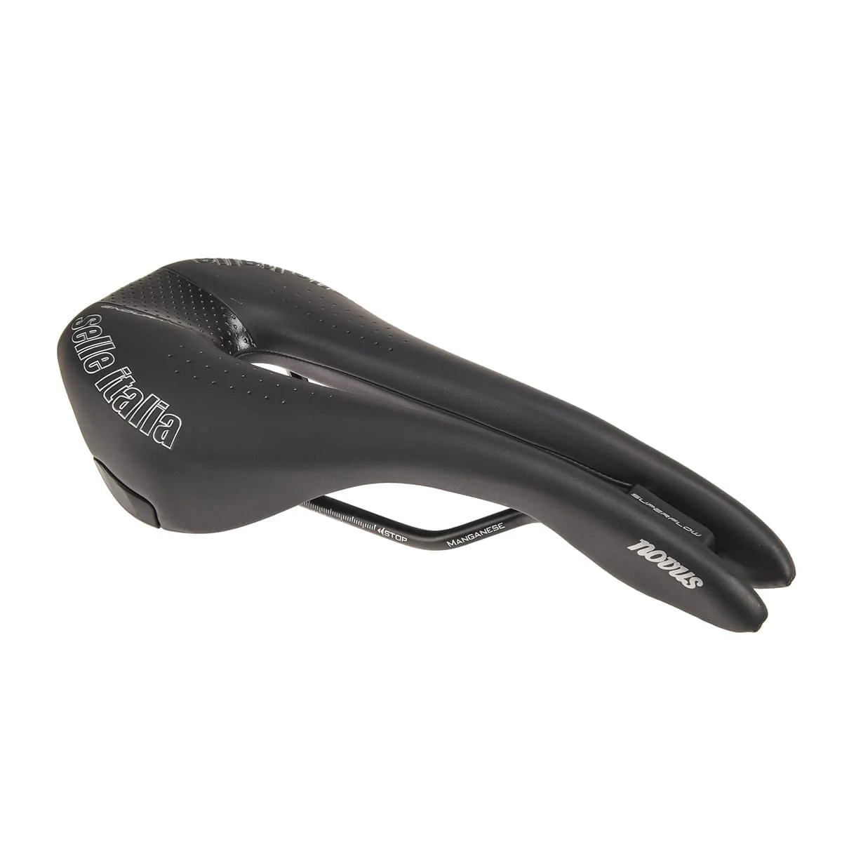 Selle SELLE ITALIA NOVUS SUPERFLOW ENDURANCE S Rails Manganèse Noir