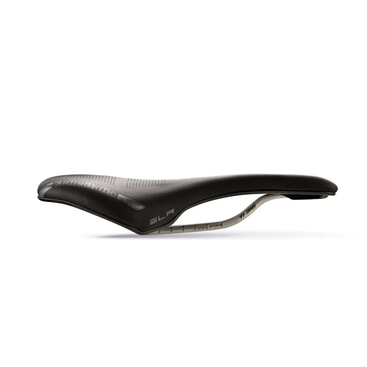 Selle SELLE ITALIA SLR BOOST ENDURANCE SUPERFLOW S Rails Ti316 Noir - Image 2