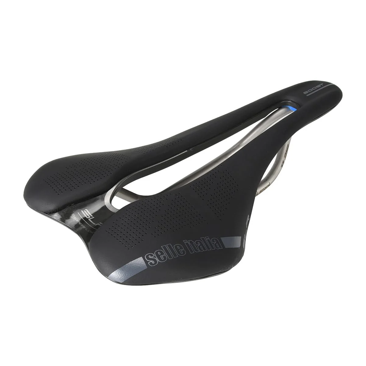 Selle SELLE ITALIA SLR BOOST SUPERFLOW L Rails TI316 Noir - Image 5