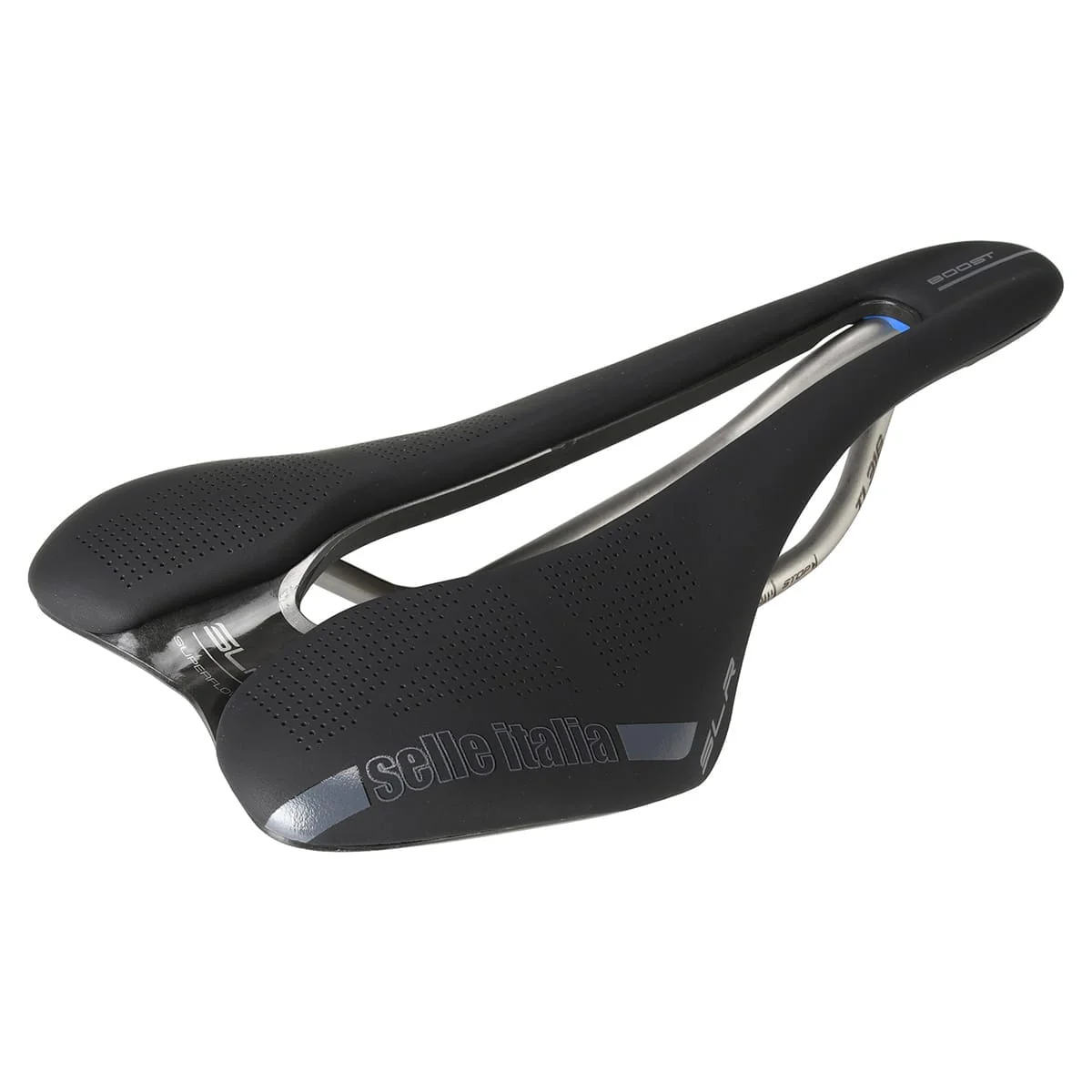 Selle SELLE ITALIA SLR BOOST SUPERFLOW S Rails TI316 Noir - Image 5