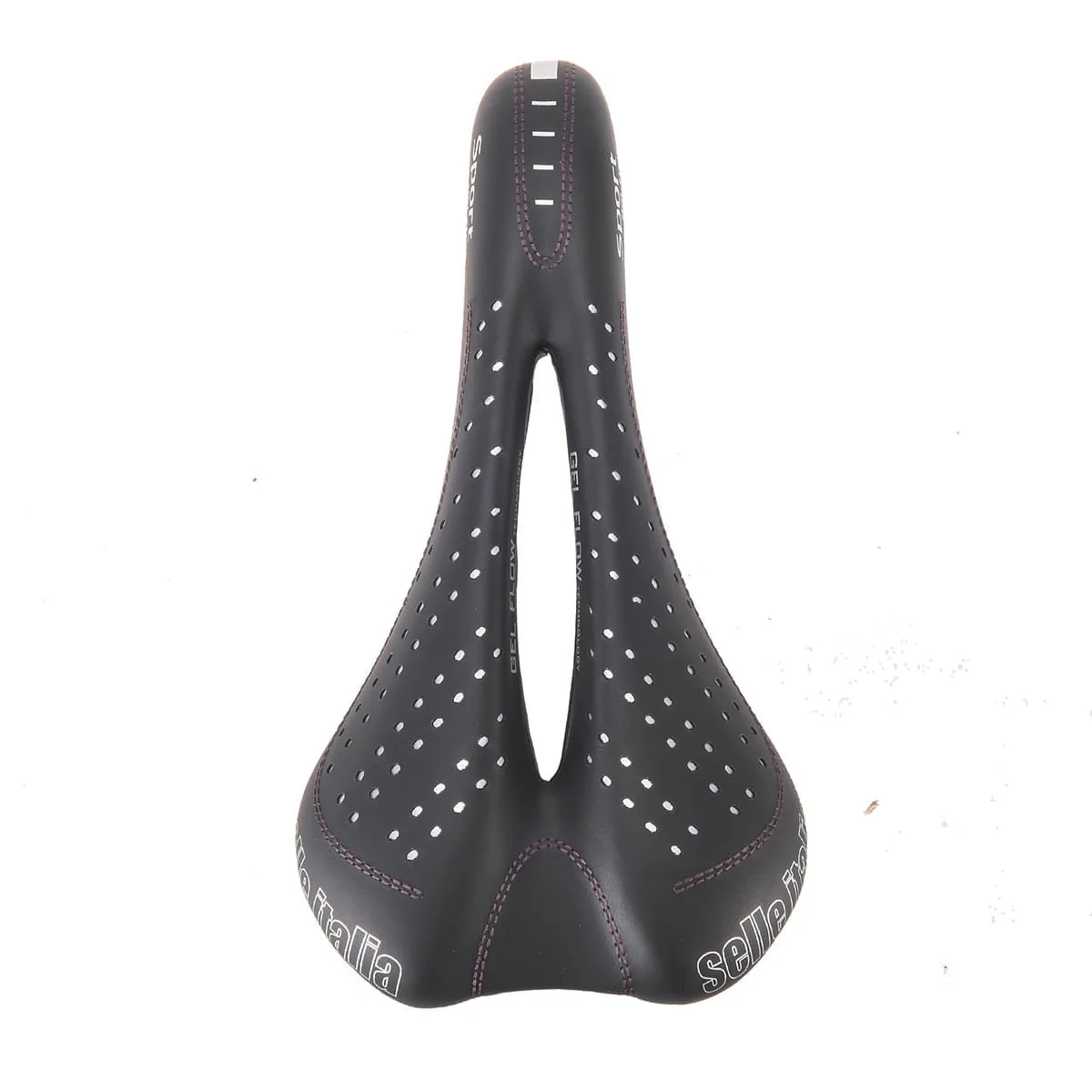 Selle SELLE ITALIA SPORT GEL FLOW Rails Manganèse Noir - Image 2