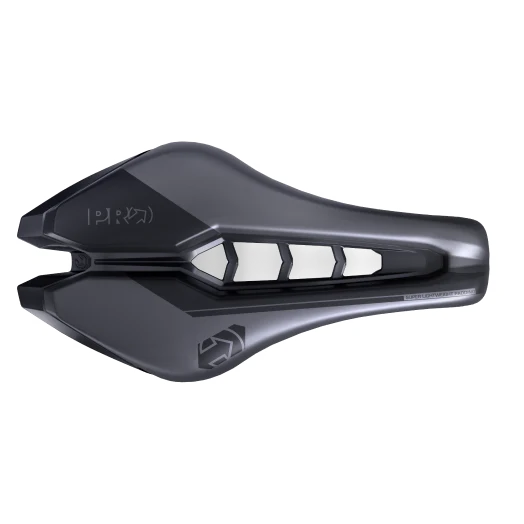 Selle PRO TSA TT/Tri 1.2 STEALTH AERO 132mm Rails Inox Noir - Image 3