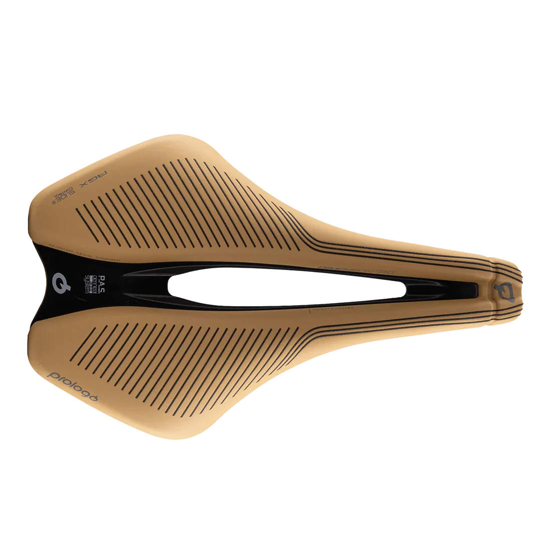Selle PROLOGO DIMENSION AGX SPACE SLIDE CONTROL Rails Tirox beige