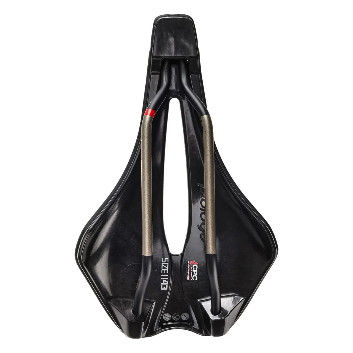Selle PROLOGO DIMENSION CPC Rails TiroX largeur 143mm Noir - Image 5