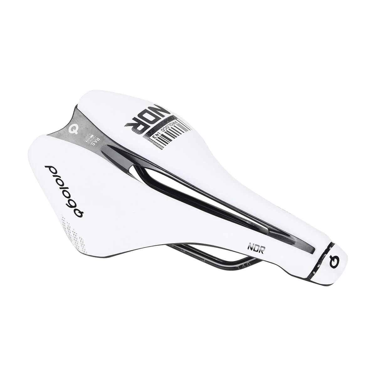 Selle PROLOGO DIMENSION NDR Rails Carbone largeur 143mm Blanc - Image 2