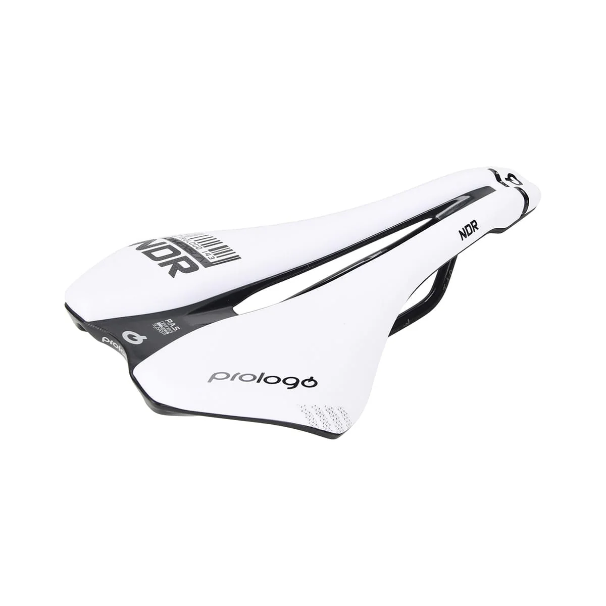 Selle PROLOGO DIMENSION NDR Rails Carbone largeur 143mm Blanc - Image 3