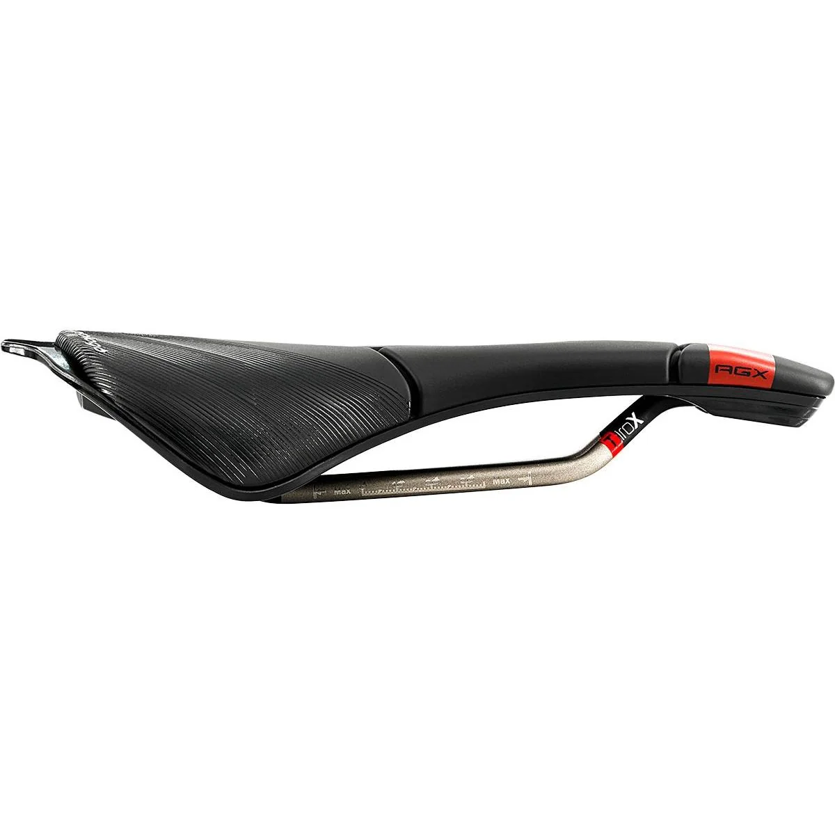 Selle PROLOGO SCRATCH M5 AGX Rails Tirox largeur 140mm Noir - Image 2