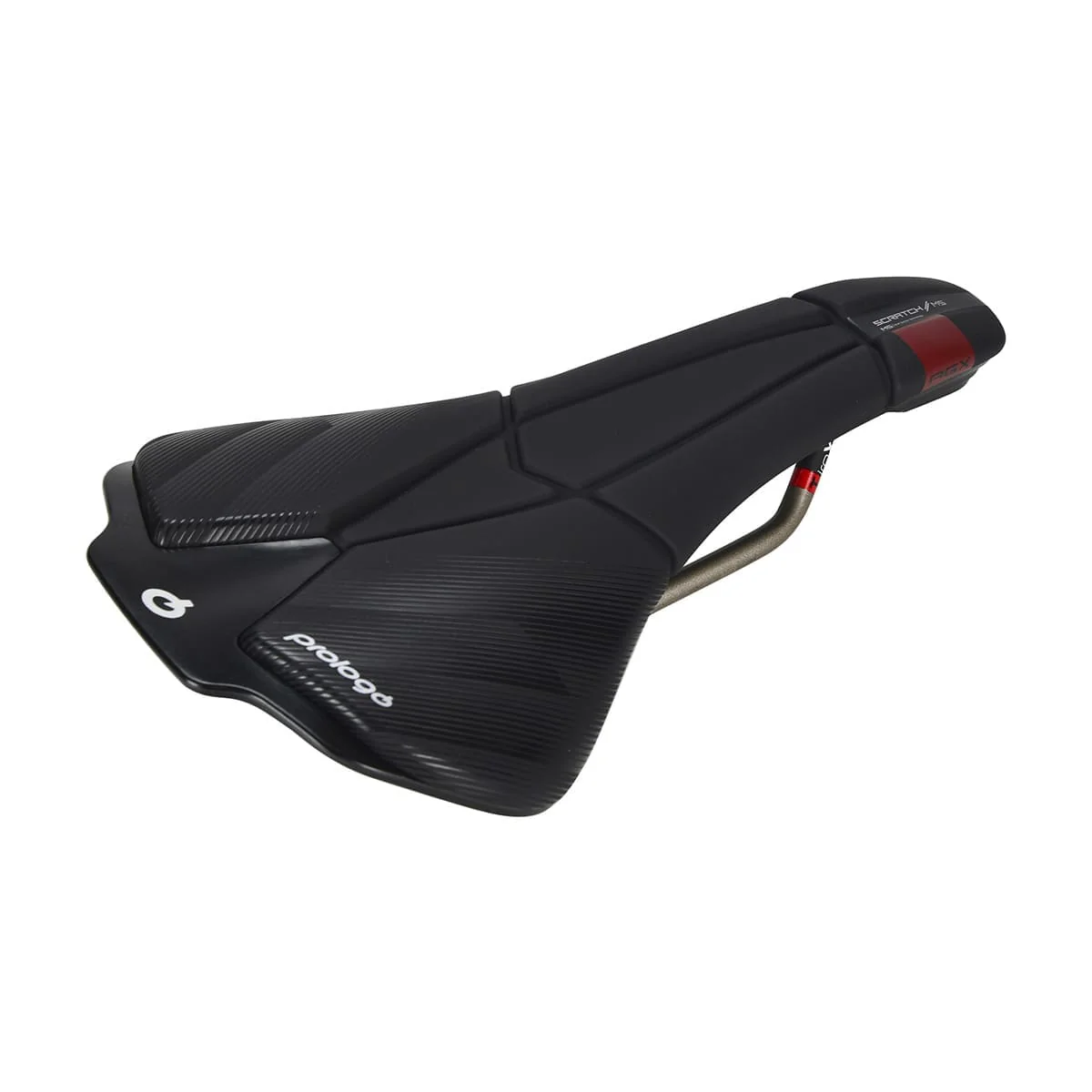 Selle PROLOGO SCRATCH M5 AGX Rails Tirox largeur 140mm Noir - Image 6