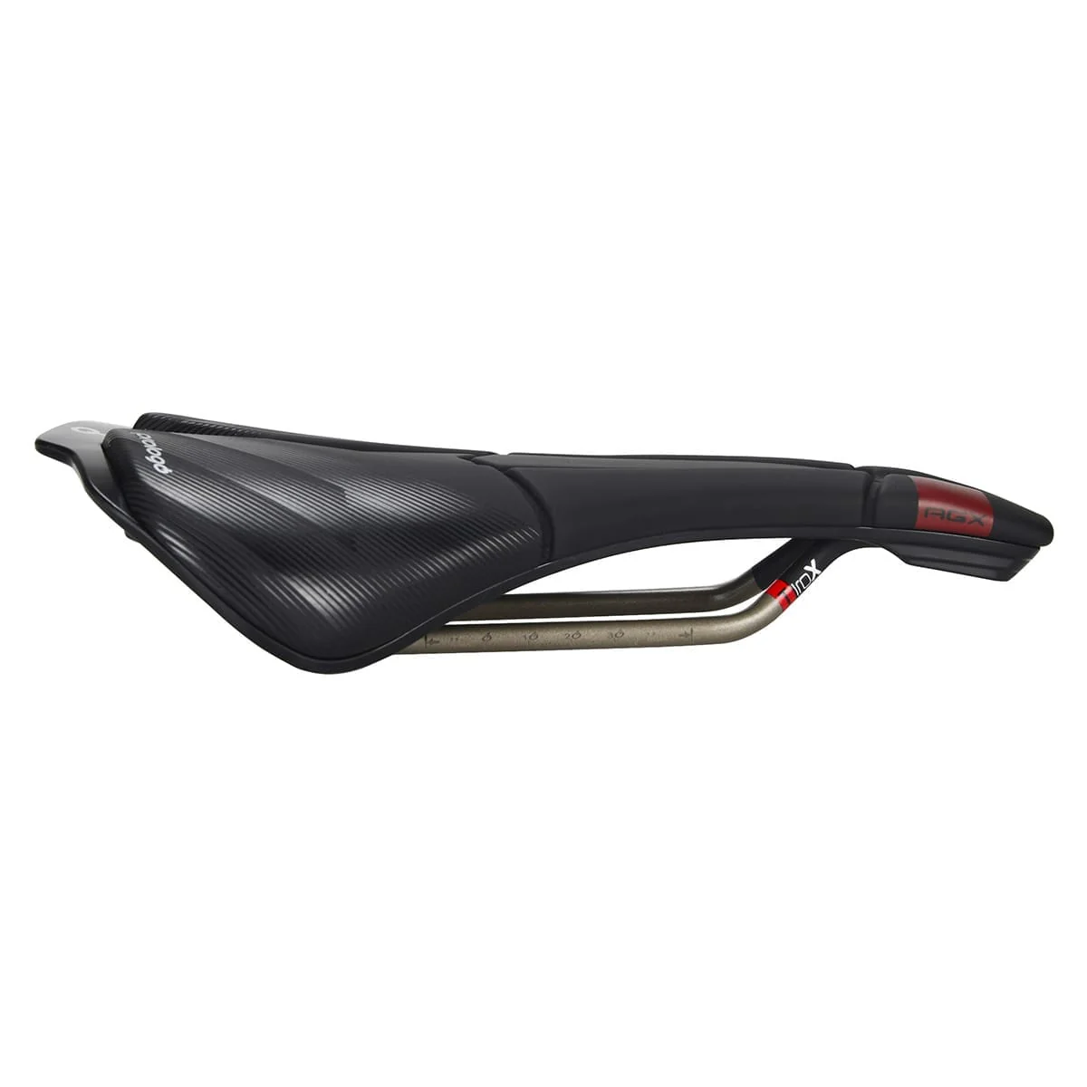 Selle PROLOGO SCRATCH M5 AGX RAILS Carbone largeur 140mm Noir - Image 3