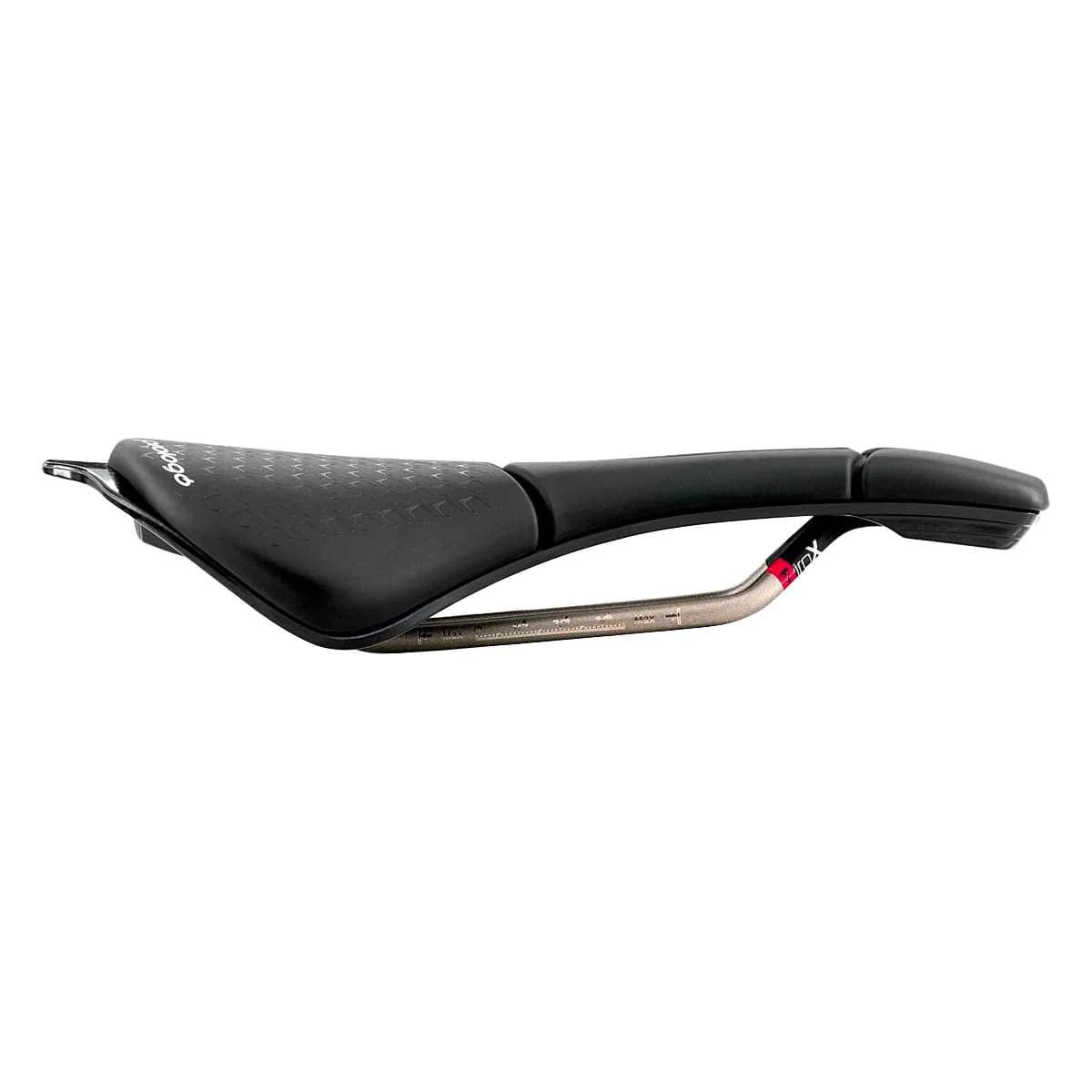 Selle PROLOGO SCRATCH M5 PAS SPACE Rails Tirox Noir - Image 3
