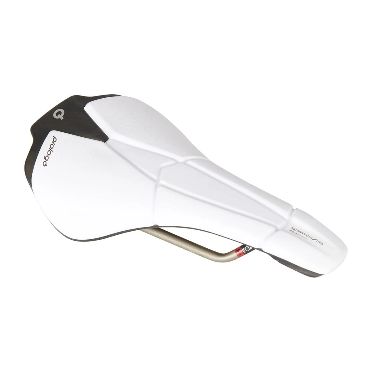 Selle PROLOGO SCRATCH M5 Rails Tirox Blanc - Image 2