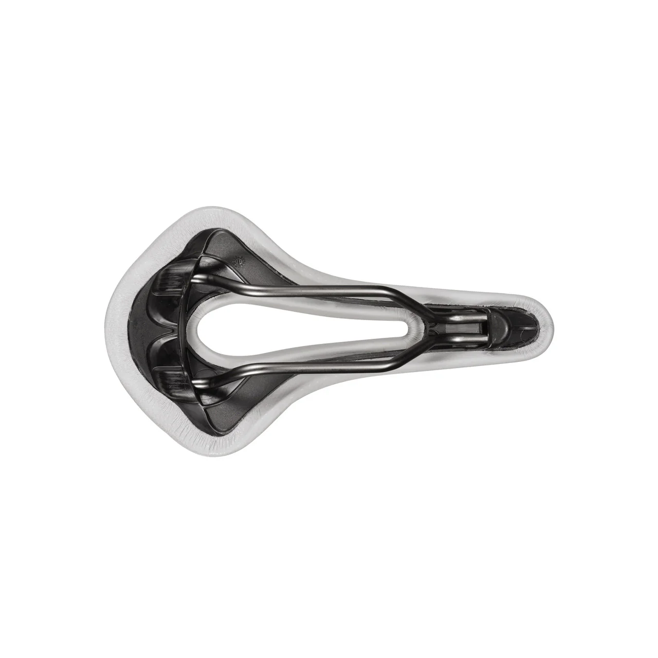Selle SAN MARCO ALLROAD SUPERCONFORT OPEN-FIT RACING L3 Largeur 146mm Rails Acier Xsilite Gris/Blanc - Image 4