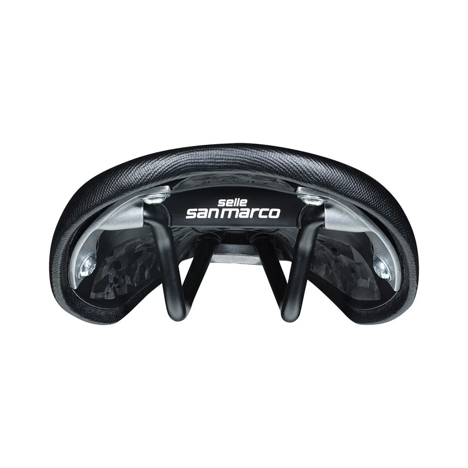 Selle SAN MARCO REGAL SHORT FULL-FIT DYNAMIC S2 Largeur 140mm Rails Manganèse - Image 4