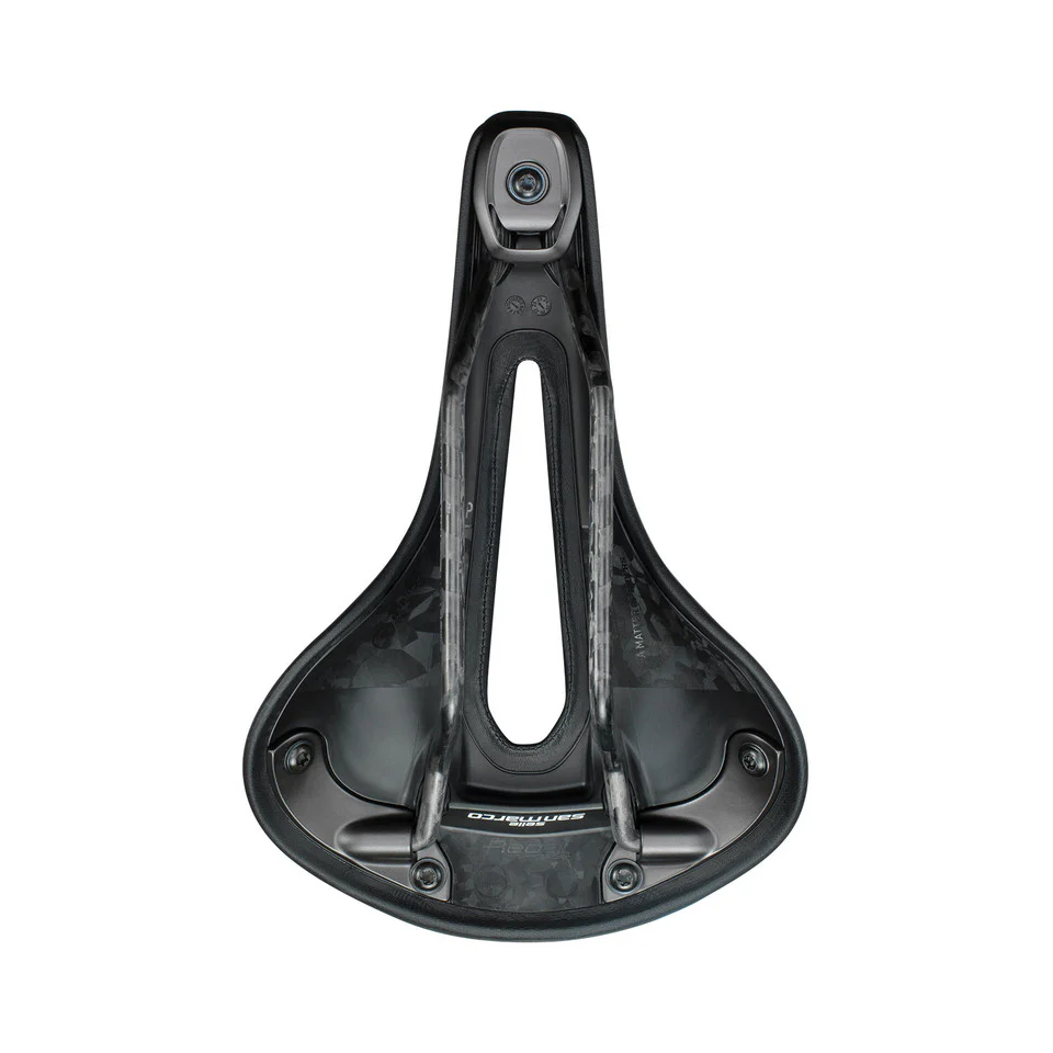 Selle SAN MARCO REGAL SHORT OPEN-FIT CARBON FX L3 Largeur 165mm Rails Carbone - Image 4