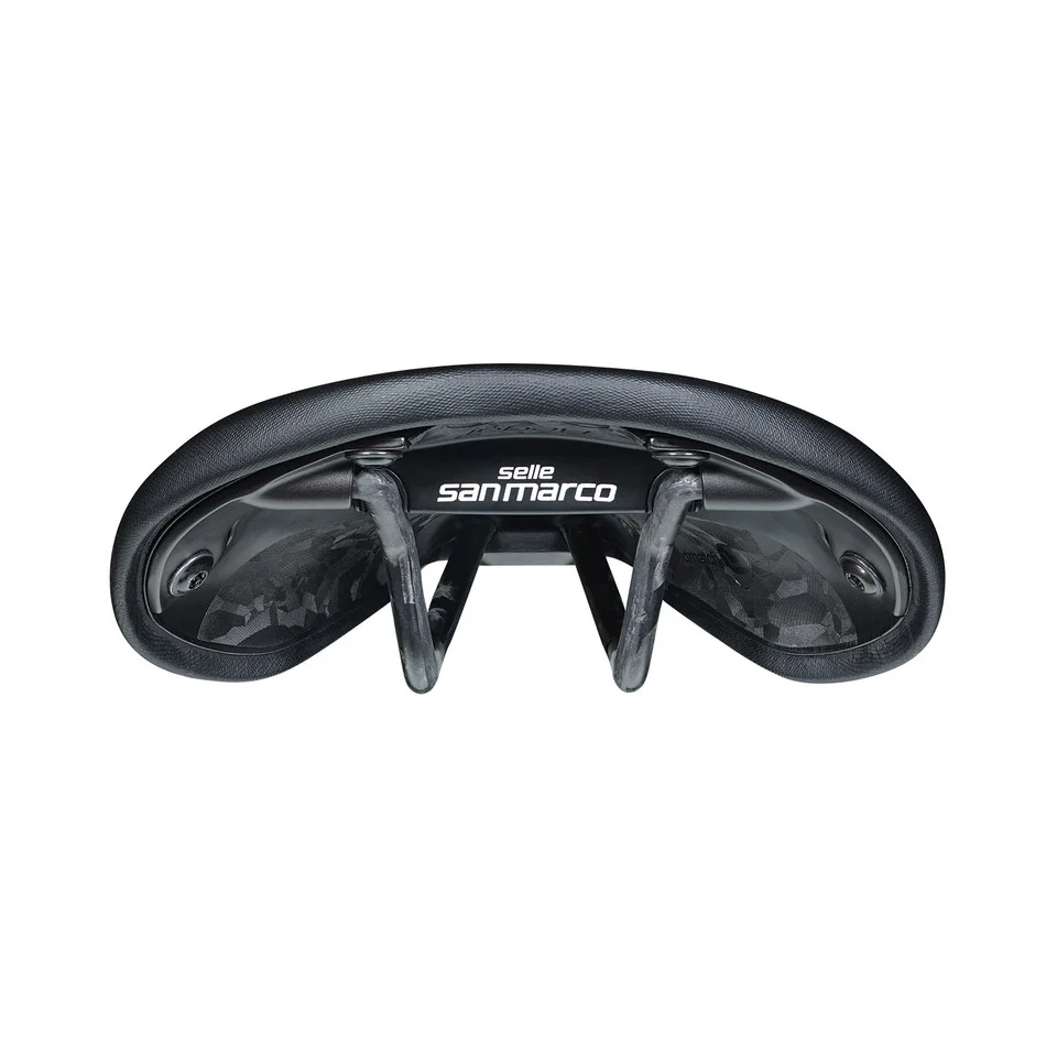 Selle SAN MARCO REGAL SHORT OPEN-FIT CARBON FX L3 Largeur 165mm Rails Carbone - Image 5
