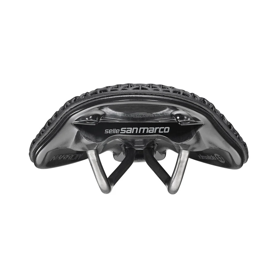 Selle SAN MARCO SHORTFIT 2.0 3D OPEN-FIT RACING S3 Largeur 140mm Rails Alu Xsilite - Image 5