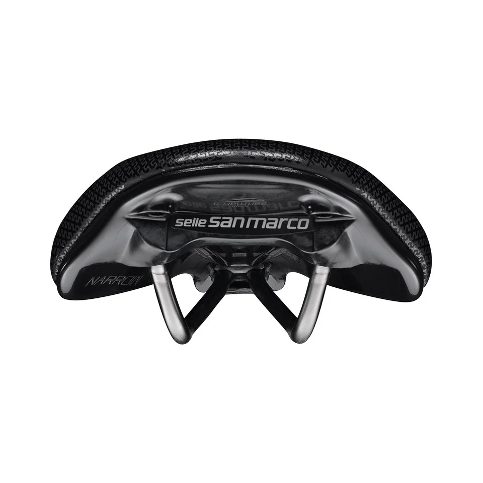 Selle SAN MARCO SHORTFIT 2.0 SUPERCOMFORT OPEN-FIT RACING S3 Largeur 140mm Rails Acier Xsilite - Image 5