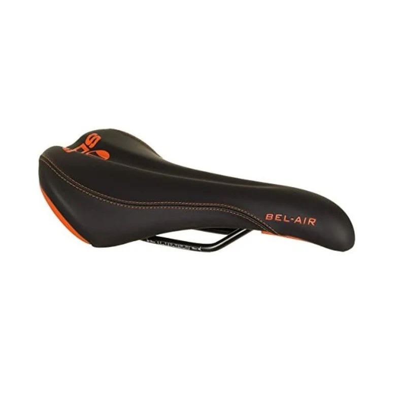 Selle SDG BEL-AIR RL Rails Acier Noir/Orange - Image 2