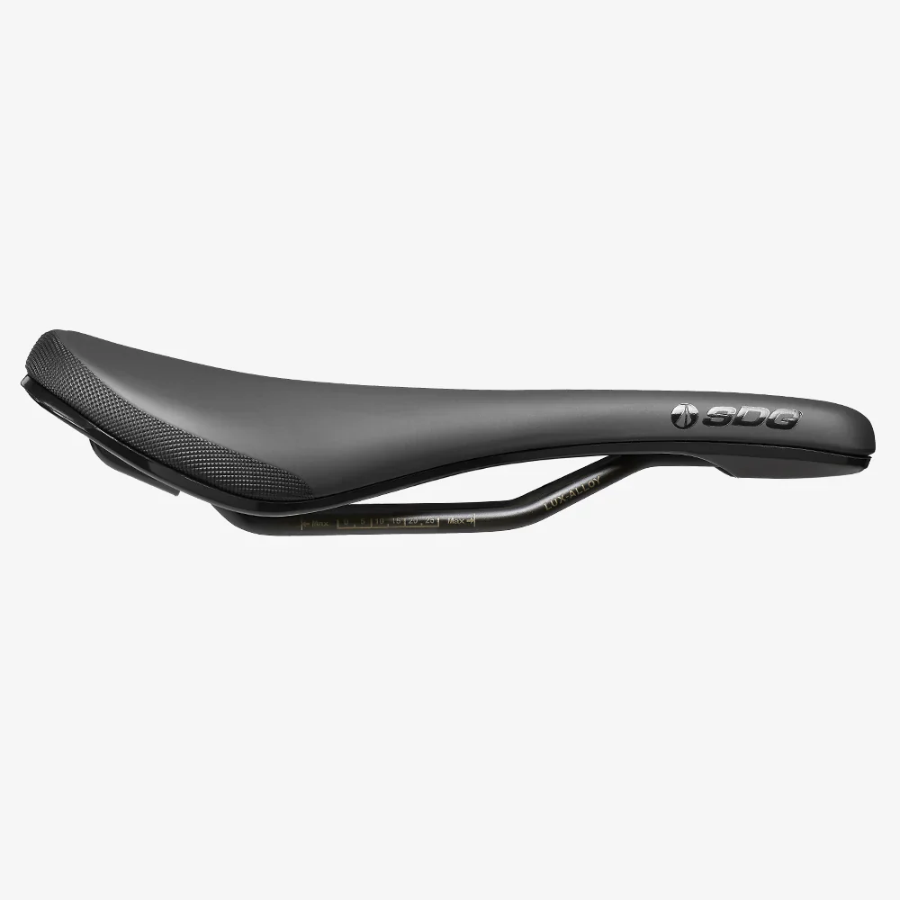 Selle SDG BEL-AIR V3 Air Foam Rails Lux Alloy Gris - Image 3