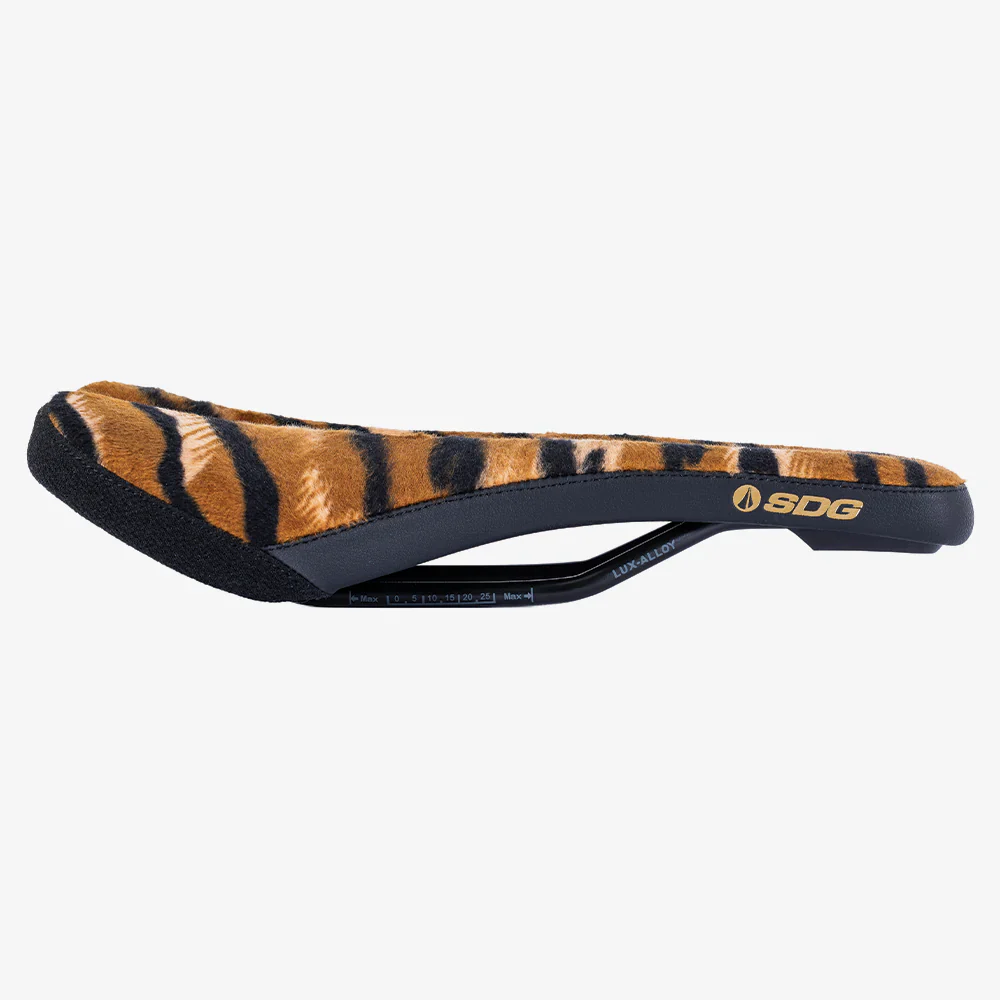 Selle SDG BEL-AIR V3 Animal Throwback Rails Lux Alloy Tigre - Image 3