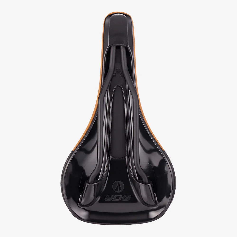 Selle SDG BEL-AIR V3 Rails Lux Alloy Marron/Noir - Image 4