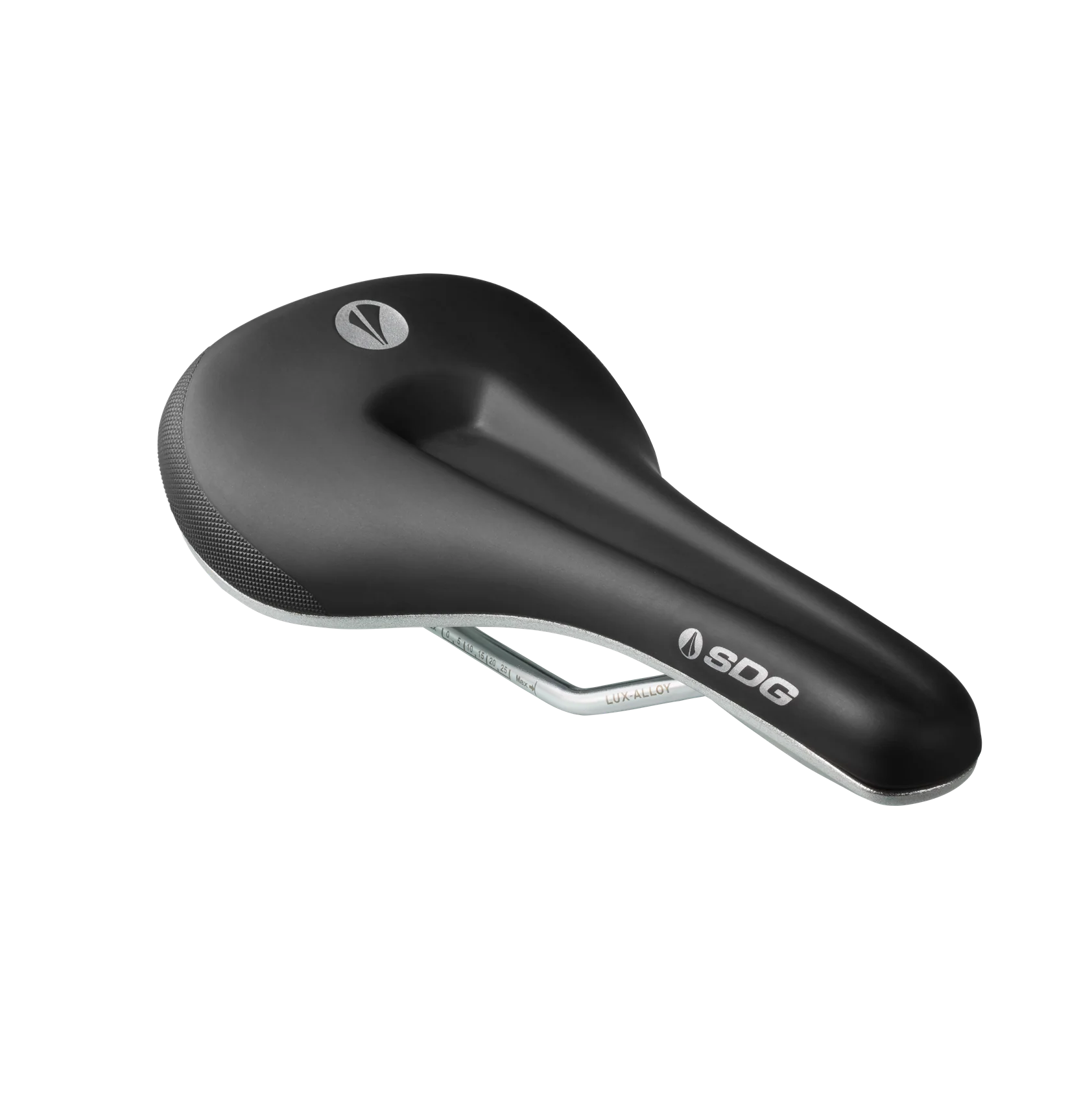 Selle SDG BEL-AIR V3 MAX Galactic Rails Lux-Alloy Noir/Argent