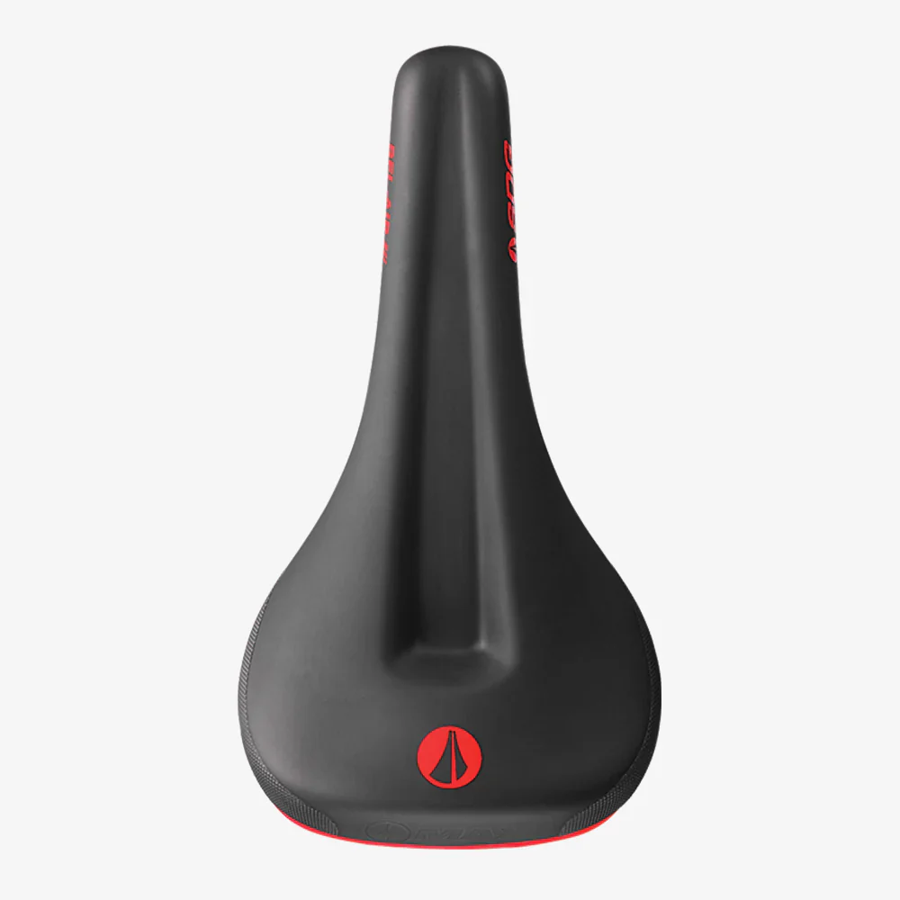 Selle SDG BEL-AIR V3 MAX Rails Lux-Alloy Noir/Rouge - Image 2