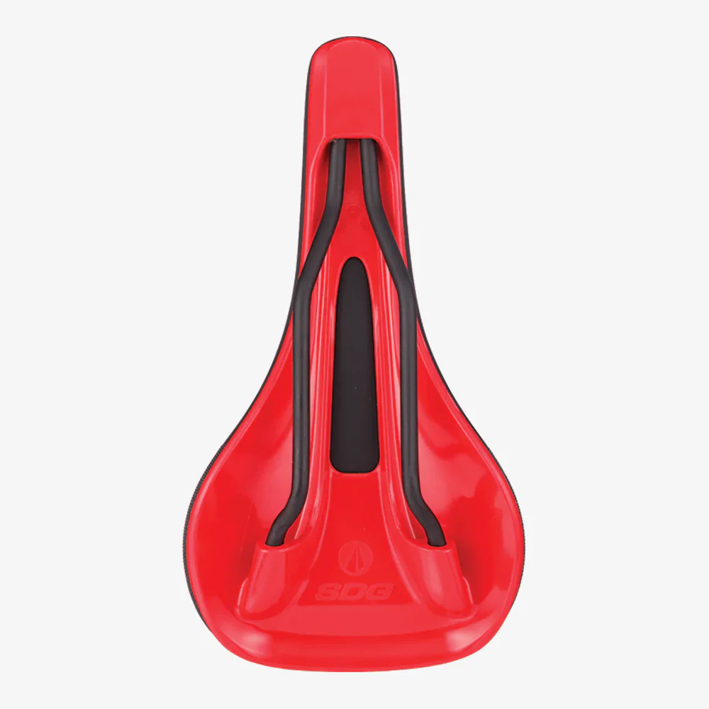 Selle SDG BEL-AIR V3 MAX Rails Lux-Alloy Noir/Rouge - Image 4
