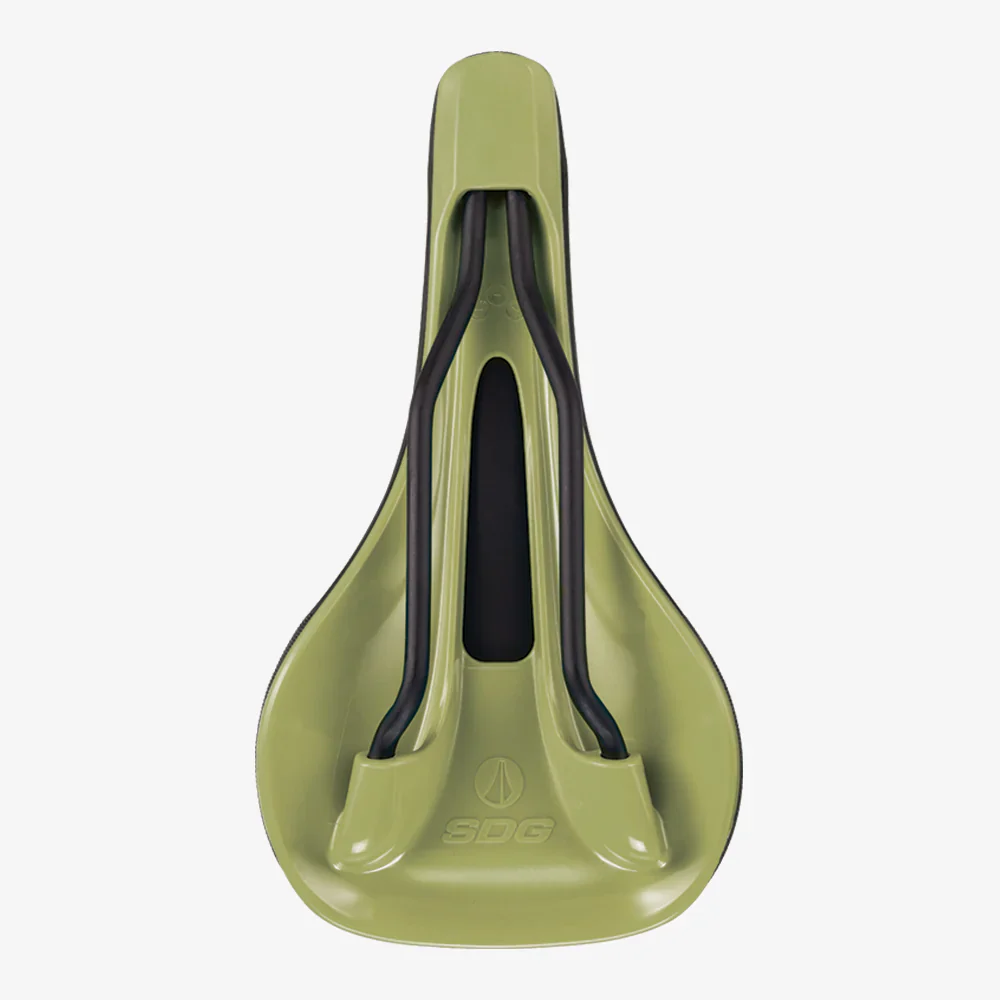 Selle SDG BEL-AIR V3 MAX Rails Lux-Alloy Noir/Vert - Image 4