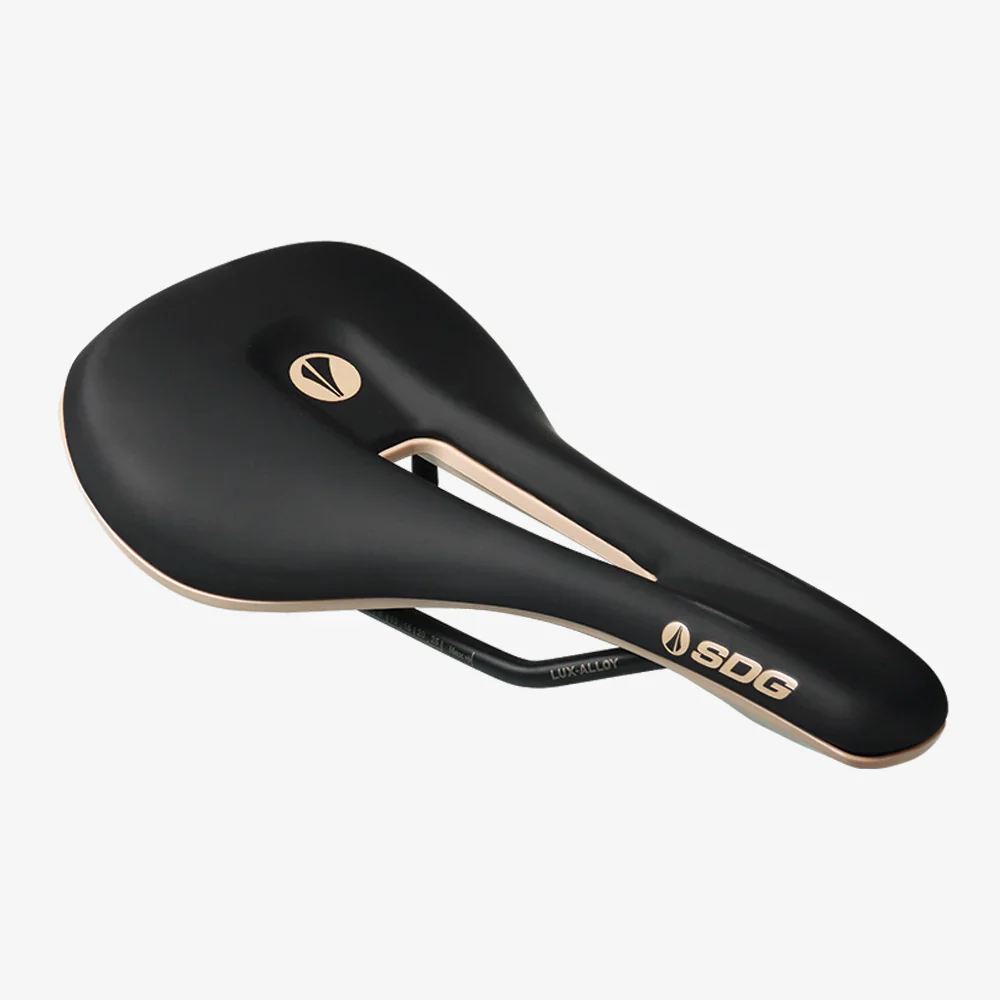 Selle SDG BEL-AIR V3 OVERLAND Rails Lux-Alloy Noir/Beige - Image 5