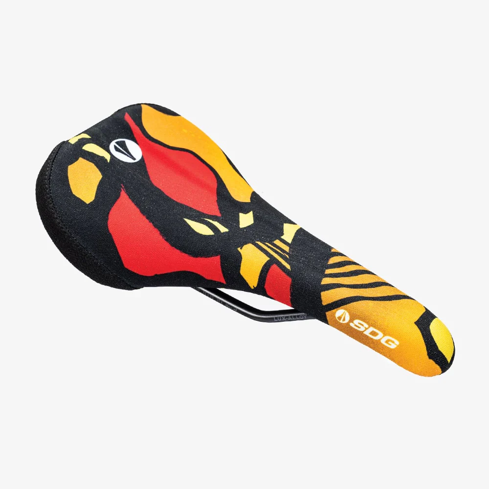 Selle SDG BEL-AIR V3 TERRA FIRMA Rails Lux Alloy Camo Orange - Image 4
